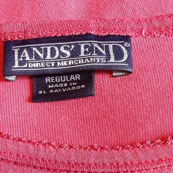 LAND'S END, Cotton, LS Maxi, Size Regular Medium 10-12 - Picture 2 of 9